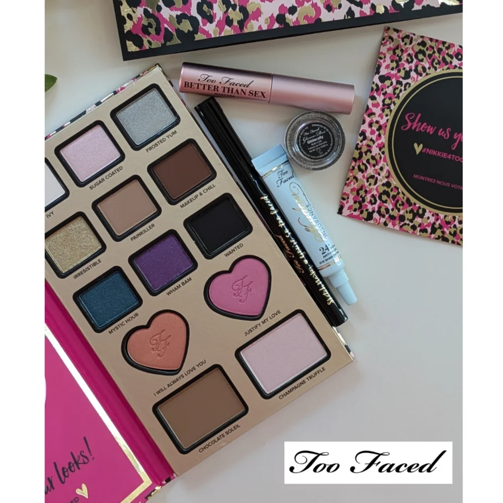 Limited Edition Too Faced The Power of Makeup Palette Nikkie Tutorials Set NIB